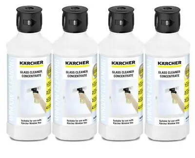 4 X Kärcher RM500 Glass Cleaner Concentrate - 500ml • £20.99