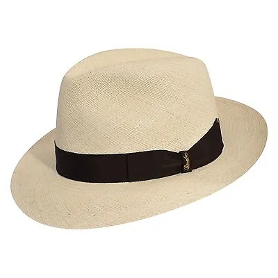 Borsalino Fino Panama Fedora-2 1/2  Brim -Made In Italy- 100% Straw- 7 Colors • $235