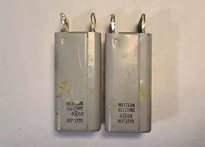 Pair Western Electric REP 177D Input Transformers Dated 1968 For Tube Amplifier • $300