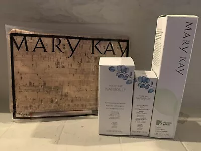 Mary Kay Naturally Skin Care Lot With Makeup Bag New Sealed • $39.99