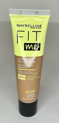 Maybelline Fit Me Tinted Moisturizer # 355 With Aloe For All Skin 1FL Oz • $6.80