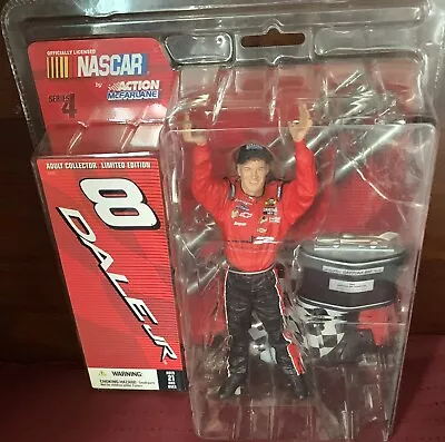 2004 Dale Earnhardt Jr Action/ McFarlane Daytona 500 Win Series 4 Figure SEALED • $14.99