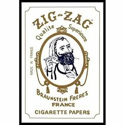Fridge / Tool Box Magnet -  Zig Zag Rolling Papers #156 • $5.09