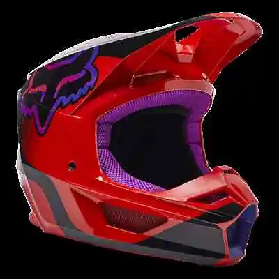 FOX RACING V1 VENZ Off-Road MX Motocross HELMET 28805-110 • $169.99