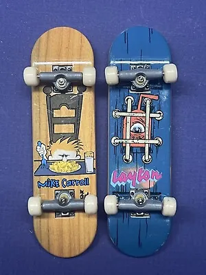 Vintage Tech Deck Mike Carroll & Layton Lot  • $30