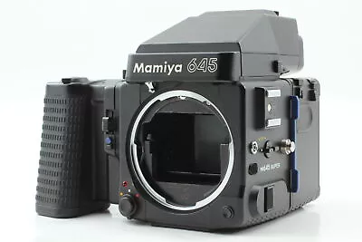 [N MINT] Mamiya M645 Super Film Camera Body AE Finder 120 Filmback From JAPAN • $379.99