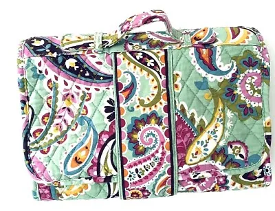 Vera Bradley Diaper Caddy And Changing Pad Green Pink Paisley • $8.24