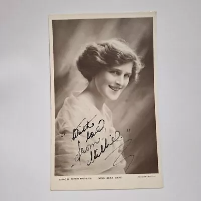 Vintage Postcard Edwardian Actress Zena Dare  • £3.95