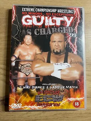 ECW Guilty As Charged 99 DVD Extreme Championship Wrestling 18 Cert WWE WWF • £22.99