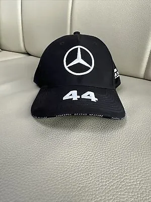 AMG Petronas Mercedes F1 Team Black Baseball Cap Hat. One Size Fits Most • £20