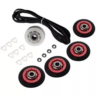 MEDC215EW1 MEDB835DW3 Dryer Maintenance Kit Belt Rollers Pulley For Maytag • $28.47