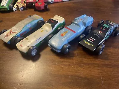 Vintage Pinewood Derby Cars BSA Cub Boy Scouts Cars Lot Of 4 • $39.52