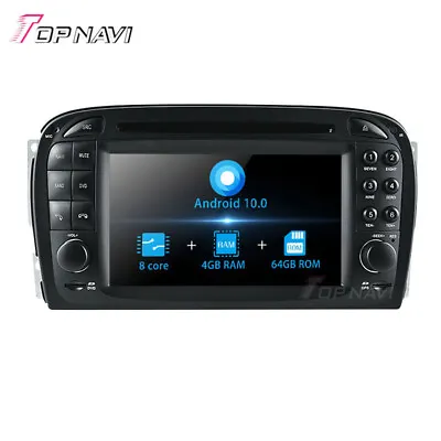 For Benz SL R230 2001-2004 Car DVD Player Android 10.0 Auto GPS Radio Navi 4G BT • $493.04