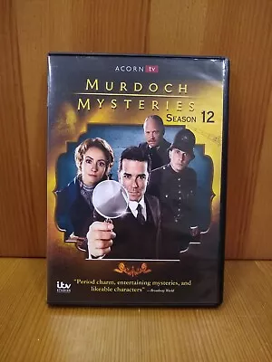 Murdoch Mysteries: Season 12 (DVD 5-Disc Set 2019) British Acorn TV - EUC • $19.95