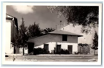 C1940's House Of Four Winds Monterey California CA Mission RPPC Photo Postcard • $14.98