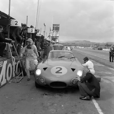 Innes Ireland David Brown Aston Martin DP214 1963 Sports Car Racing Photo 9 • £6.22