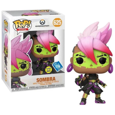 $29.99 • Buy Pop! Vinyl Overwatch Figure - Sombra GLOW Special Edition Funko #625