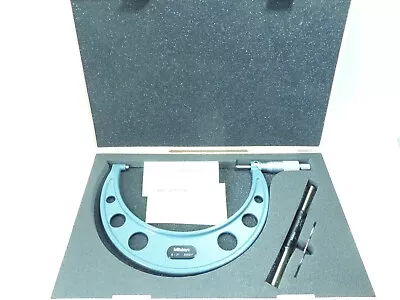 Mitutoyo  Outside  Micrometer # 103 - 221 ... 6 - 7  .. 0001 .. Carbide • $105