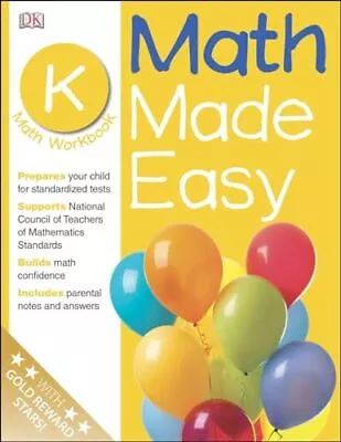 Math Made Easy: Kindergarten Workbook (Math Made Easy) • $4.92