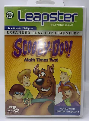 BNIP Leap Frog Leapster & Leapster 2 Learning Game - SCOOBY-DOO! MATH TIMES TWO • $8.98