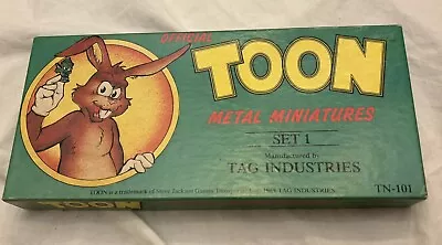 Vintage Tag Toon Industries Set 1 Miniatures Complete Box Set Complete! • $54.95