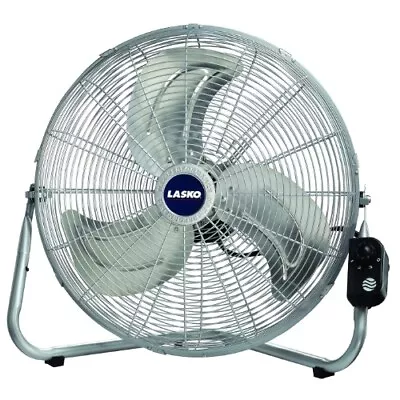 Lasko 2265QM 20  High Velocity Portable Floor Fan Silver • $85.60