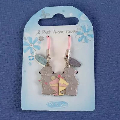 Me To You Tatty Teddy Collectors 2 Part Phone Charm - Holding A Ice Cream Sundae • £4.99