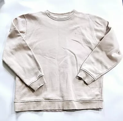 Modern Gabicci Pullover Jumper Sweater Beige Size Large Men's Embroidered Logo  • £4.99
