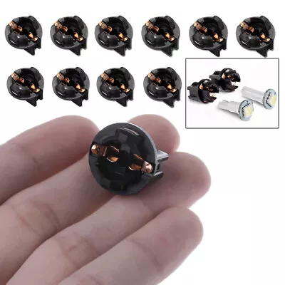 10* T10 LED Bulb Holder Wedge Instrument Panel Dash Light Twist Lock Base Socket • $4.36