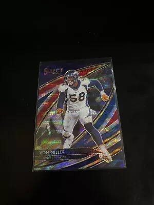 Von Miller 2019 Select Field Level Tri-Color Prizm /99 RC Broncos 275 PWE • $3.99