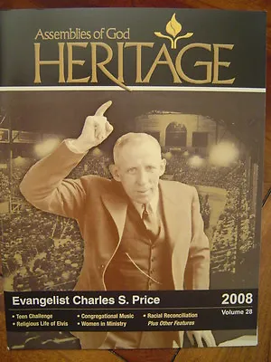 $6 • Buy AG Heritage 2008  - Charles S. Price, Teen Challenge, Religious Life Of Elvis