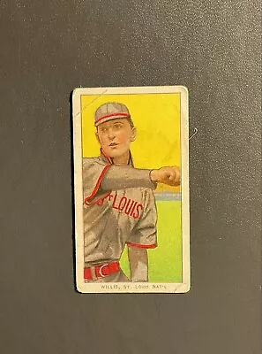 1909 T206 #380 Vic Willis St.L Pitch Sweet Caporal • $51