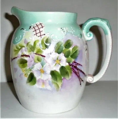 Vintage Tressemann & Vogt T&V Hand Painted Pitcher #5 Limoges France Signed • $24.95