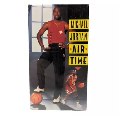 Michael Jordan Air Time VHS Factory Sealed 1993 CBS/Fox Video Chicago Bulls • $12.71