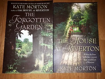 Kate Morton Bundle Books House At Riverton And The Forgotten Garden • £6