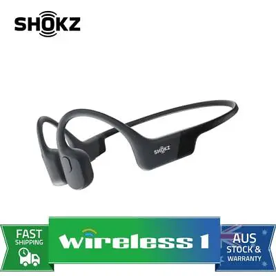 $219 • Buy Shokz OpenRun Bone Conduction Sports Headphones - Black