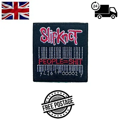 Rock/Heavy Metal Patch - New - Slipknot - People = Sh!t Logo • £2.80