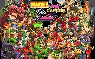 Marvel Vs Capcom 2 Poster 32  X 18  • $26.40