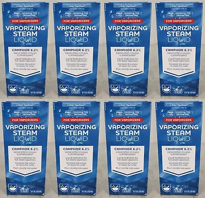 Rite Aid Medicated Vaporizing Steam Inhaler Liquid - 8 Oz  Cough Suppressant • $14.95