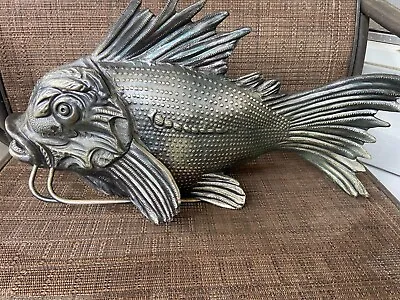 Mauro Manetti Fish Sculpture Sea Robin / Rascasse RARE Firenze Italy 1970's MCM • $499.99