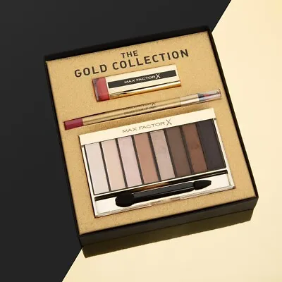 Max Factor 3 Piece The Gold Collection Gift Set • £12.34