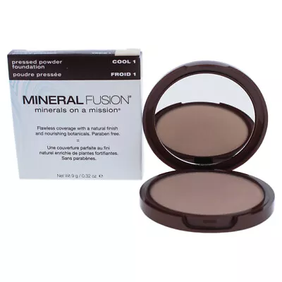 Pressed Powder Foundation - 01 Cool By Mineral Fusion For Women - 0.32 Oz • $22.54