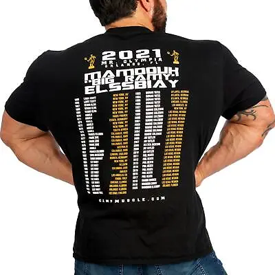 Big Ramy 2021 History Of Mr Olympia Bodybuilding Gym Fitness Muscle T-Shirt Tee • $18