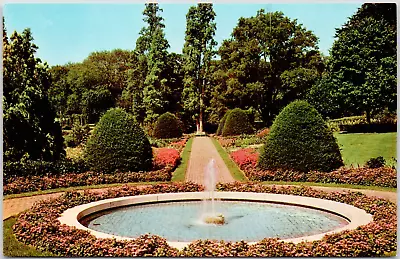 Longwood Gardens Kennett Square Pennsylvania Fountain Flowers Vintage Postcard • $3.86