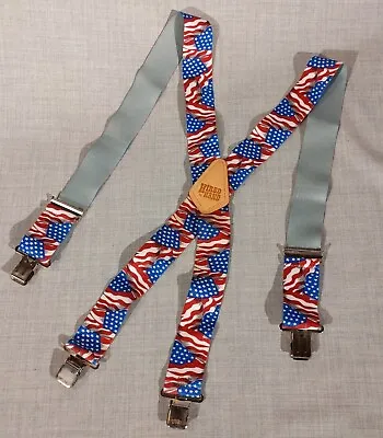 Hired Hand US Flad Patriotic Suspenders  • $9.45