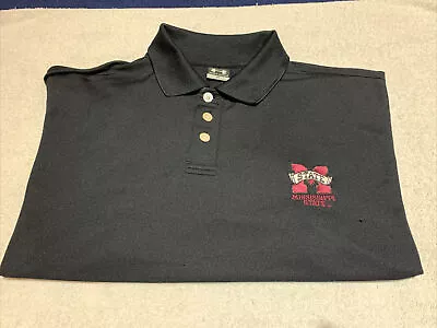 XL Under Armour S/S Mississippi State University Polo Shirt Black • $14.99