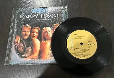 ABBA - Knowing Me Knowing You / Happy Hawaii 7  Vinyl Record. 1976 Aus VG Pop • $9.75