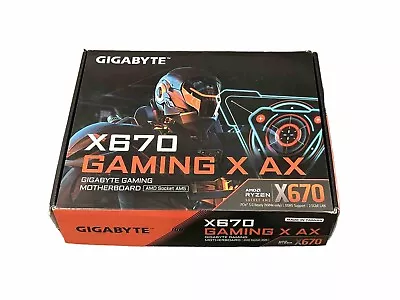 @B CHAN ONLY@ Gigabyte AM5 Motherboard AMD X670 ATX  GAMING X AX • £95