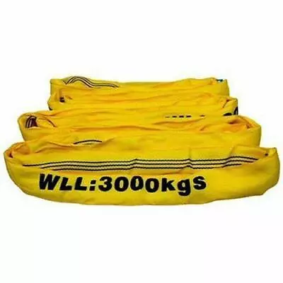 Endless Webbing Lifting Slings 3 Ton Circumference Round Sling (Various Lengths) • £21.83