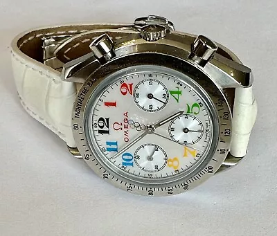 Omega - Speedmaster Olympic Special Edition Chronograph Wristwatch • $1950